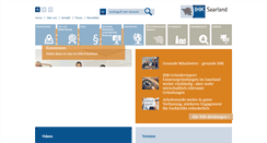 Desktop Screenshot of cms.ihksaarland.de